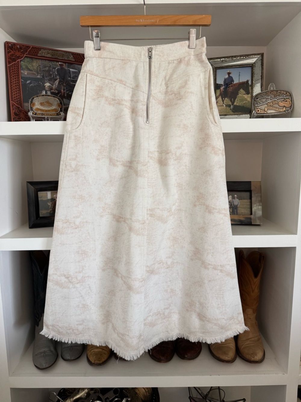 Sea New York Sz 4 Denim Skirt with Zipper